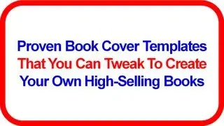 eBook Cover Generator W/ Proven eBook covers, Free Book Covers Designs, Free Book Cover Templates,