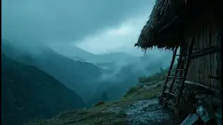 Peaceful Misty Retreat ⛰️ Healing Bamboo Flute Music (1 Hour)