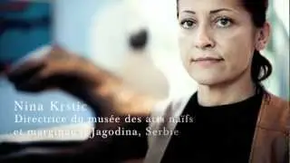 Nina Krstic, Directrice du mus&eacute;e des arts naifs et marginaux - Jagodina, Serbie. 2012