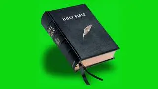 Holy Bible Green Screen Animation with Dove Free Christian Stock Footage #greenscreen #bible #books