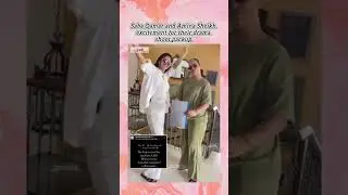 Saba Qamar and Amina Sheikh excitement for their drama shoot packup #sabaqamarzaman #sabaqamar