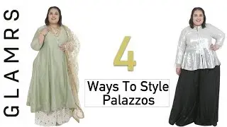 4 Stylish Ways To Style Palazzo Pants | Plus Size Fashion Series!