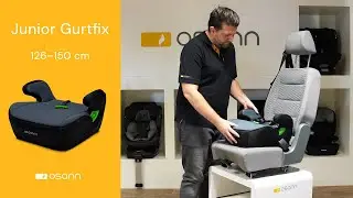 Osann Kinderautositz Sitzerh&ouml;hung Junior Gurtfix, ECE R129/03, f&uuml;r Kinder von 126 bis 150 cm