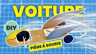 Comment Fabriquer une VOITURE PI&Egrave;GE &Agrave; SOURIS en carton ? Tuto DIY