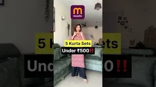 Meesho Kurta Set Haul Under ₹500 | #youtubeshorts #shorts #meesho