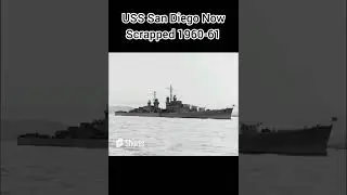 USS San Diego Then VS Now