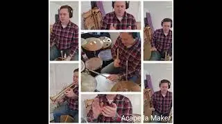 Birdland for 6 trumpets and drumkit