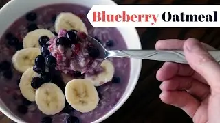 Blueberry Oatmeal Recipe - Easy Breakfast Recipes - Easy Dairy Free Recipes