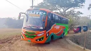 এলিট রাজীব পরিবহন পাথরঘাটা টু ঢাকা সায়েদাবাদ