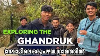 EP-07 Exploring  Beautiful Village Ghandruk | Oldest Village | Ghandruk Village | Jithin M P Vlogs