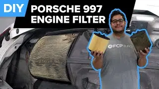 Porsche 997 Engine Air Filter Replacement DIY (2009-2012 Porsche Carrera, S, 4S, Targa, GTS)