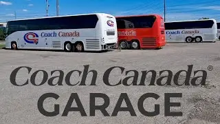 Walking Around The Mississauga Coach Canada Bus Garage