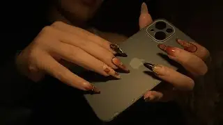 ASMR %100 Tapping for Relaxation (No Talking, Long Nails)