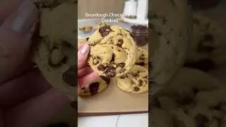 ЛУЧШЕЕ печенье на закваске с шоколадной крошкой