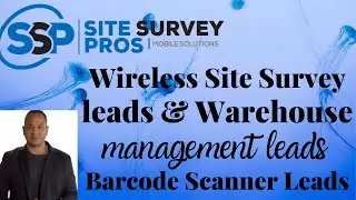 Wireless site survey leads & Warehouse management leads barcode scanner leads