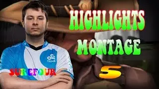 Overwatch Surefour Mccree Highlights - Best moments/ Highlights montage #5