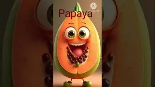 10 फलों के नाम || Fruits Name in Hindi and English For Kids#Fruits Name with Pictures #Kids Learning