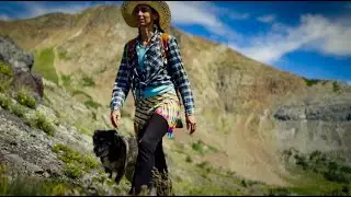 Colorado High Country waterfalls, hiking, wild flowers, dogs, rainbows and stream side outdoor meal