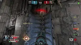 Quake Champions Gameplay Duel Ranked #6 - THE MOLTEN FALLS - reikoblast gameplays