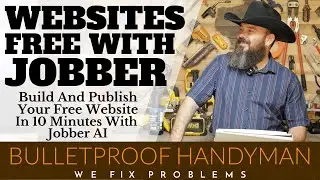 How To Make Your Free Website With Jobber In 10 Minutes With Free Hosting