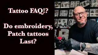 Do Embroidery Patch Tattoos last a long time?🔥