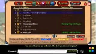 ninja saga -  clan rewards ( won by  zheninjas )