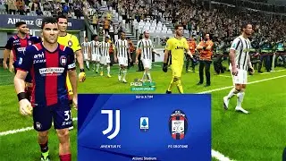 PES 2021 / Ювентус - Кротоне / Серия А Геймплей