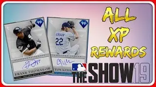 EVERY FREE XP REWARD IN MLB THE SHOW 19! - FREE DIAMOND REWARDS