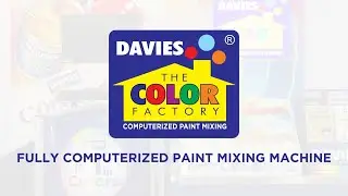 Davies Color Factory: A Fully Computerized Paint Mixing Machine