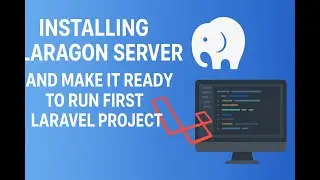 Installing Laragon server and make it ready to run first Laravel project