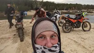One day of dirty enduro lite in Poltava, Ukrain.