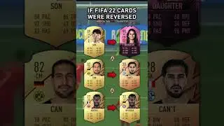 What if FIFA Cards were reversed #shorts