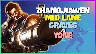 ZhangJiawen Insane Rank 1 Graves Mid Mechanics Challenger Engsub
