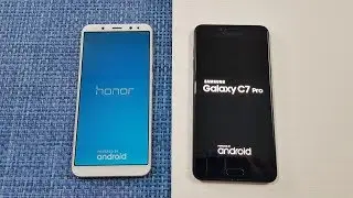 Honor 9i vs Samsung C7 Pro SPEED TEST | COMPARISON!!