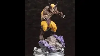 KOTOBUKIYA WOLVERINE DANGER ROOM SESSIONS FINE ART STATUE REVIEW