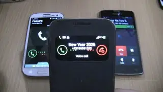 Incoming call & Outgoing call at the Same Time  PHILIPS +Samsung Galaxy S3 Duos+S4 mini cover