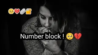 Number block 📵 | sad status | mood off status | mood off WhatsApp status | sad WhatsApp status 2020|