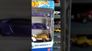 Brand New Hotwheels 2023 3 Pack! New Colors! Lamborghini, Corvette, Fantasy Cars