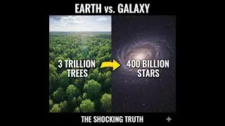 Do you know this fact?   There are more trees on Earth than stars in the Milky Way galaxy.