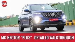 2020 MG Hector Plus | Can the All New 6 Seater Rival the Innova Crysta | evo India