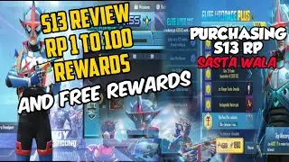 PUBGM Season13 RP Rewards Review | Mr.Nirraj Gaming