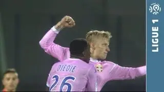 Great free kick Daniel WASS (74') - Evian TG FC - Montpellier H&eacute;rault SC (2-2) - 2013/2014