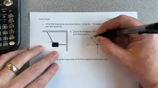Advanced Physics - Static Force Review Problems