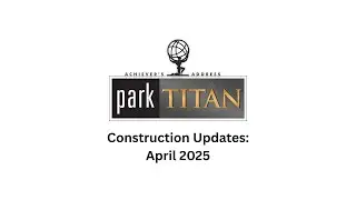Project Park Titan, Hinjawadi, Pune - Construction Updates - April 2025 - Pride Purple Group