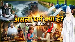 (3D ANIMATION) सरकार फेल,🤯 संत पास? | बाढ़ में डूबे गाँव की रूह कंपा देने वाली सच्ची कहानी | 