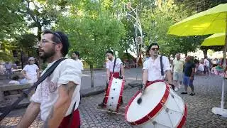 GRUPO DE  BOMBOS E GAITAS DE FOLE S. TIAGO MAIOR DE POIARES, FESTA DA BOA MORTE-CORRELHÃ 27-7-2024