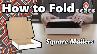 How to Fold BoxUp Delivery Boxes