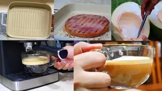 Trying Out New Coffee Machine & NEOFLAM Grill Pan || Shopee Finds | Shopee Budol || SILENT VLOG