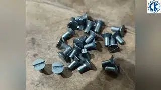 Automatic screw head slotting machine SRD5 - Slotted Flat Countersunk Head Cap Screw M2x4mm