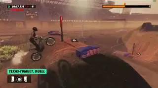 Trials Rising - Texas-Tumult, Stadionfinale (Schwer) - Sixty-Six DLC #02